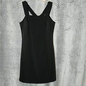 Last Chance - Decapolis strappy black dress Small  B171